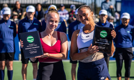 WTA Tour. Austin Open. Шиманович взяла юбилейный парный трофей