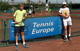 Tennis Europe 14&U. Aleksander Tsaturyan Memorial Cup. Белов победил в парном разряде