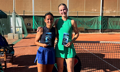 ITF World Tour. Open de l'Ile aux Loups. Ёрш первенствовала среди дуэтов