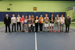 Зимний чемпионат Беларуси по теннису 2015. Стали известны имена всех победителей
