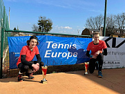 Tennis Europe 14&U. Presov Cup. Оскирко и Баскин выиграли парную сетку