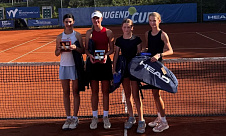 Tennis Europe 14&U. Rutesheim Jugend Cup. Внучко стали финалистками парного зачёта