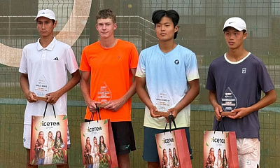 ITF World Junior Tour. Alatau Open. Чернышёв — лучший в парном разряде