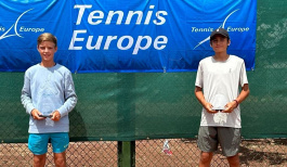 Tennis Europe 16&U. SIO Cup. Парный успех Кореня
