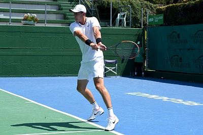 ATP Challenger Tour. Guzzini Challenger 2019. Герасимов вышел в четвертьфинал.