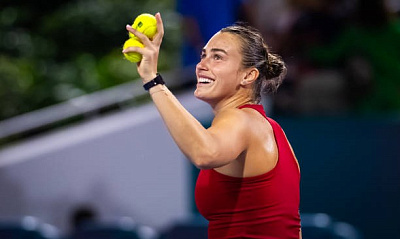 WTA Tour. Miami Open. Соболенко дважды спаслась с 0-40