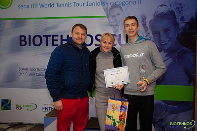   World Tennis Tour Juniors. Biotehnos Cup 2019. Згировский — абсолютный победитель турнира!