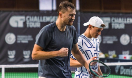 ATP Challenger Tour. Oeiras Indoor Open. Лютаревич выбил сеянных