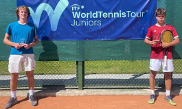 ITF World Junior Tour. Telavi Open. Товпенец — лучший среди дуэтов
