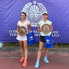ITF World Junior Tour. Tashkent. Азарко — победительница парного зачёта