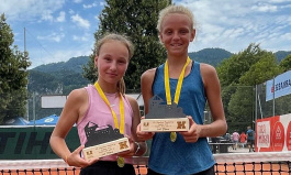 ITF World Junior Tour. Dubai Open. Бающенко и Разина остались вторыми