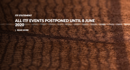 ITF. Отмена турниров продлена до 8 июня