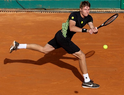 ATP Tour. Rolex Monte-Carlo Masters. Сеянного не прошёл