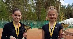 Tennis Europe14&U. Solnechnyy Cup. Кухаренко — победительница парной сетки