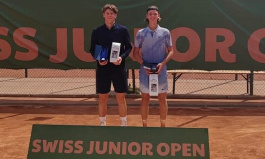 ITF World Junior Tour. Swiss Open. Лацис занял второе место