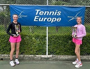 Tennis Europe14&U. Tirana Open. Полина Кухаренко — победительница парного разряда