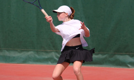 Tennis Europe 14&U. Maria Lanzendorf Open. Первый финал Николайчик в данном возрасте
