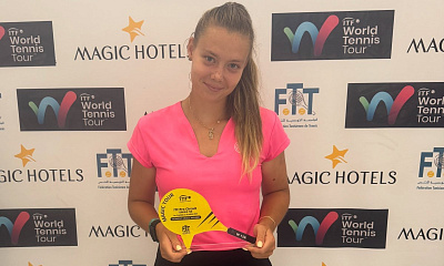 ITF World Tour. Magic Hotel Tours. Перепехина снова забрала одиночку
