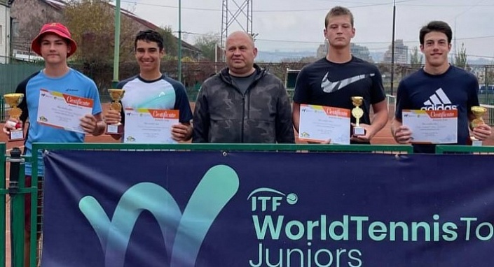 ITF World Junior Tour. Yerevan Cup. Бурсов выиграл парную сетку