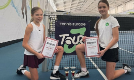 Tennis Europe 12&U. Tsaghkadzor Winter Cup. Лесковец и Максименко остались финалистками