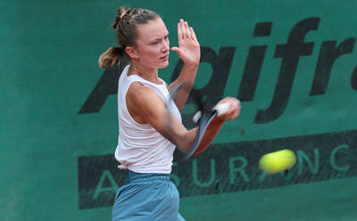 ITF World Junior Tour. Holiday Inn Leeuwenbergh. Не сыграла даже полный матч