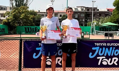 Tennis Europe 16&U. Aleksandr Tsaturyan Memorial Cup. Версоцкий стал парным финалистом