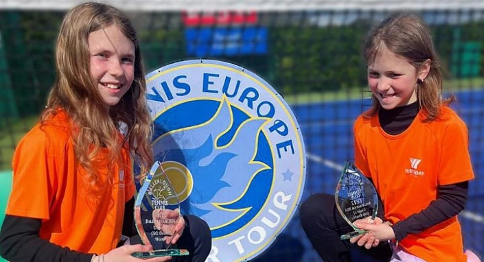 Tennis Europe 12&U. Ireland. Внучко первенствовали среди дуэтов