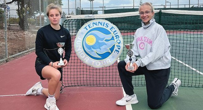 Tennis Europe 14&U. Rafina Junior. Сосонкина вновь первенствовала среди дуэтов