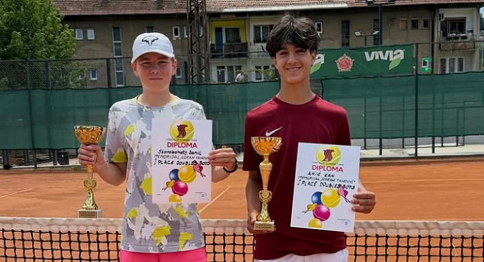 Tennis Europe 14&U. Memorijal Goran Tanovic. Скоробогатый подтвердил фаворитский статус в парной сетке
