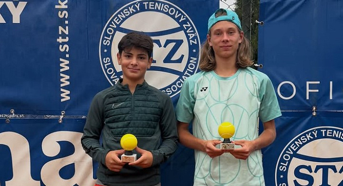 Tennis Europe 14&U. Alibaba Cup. Ступчик победил в парной сетке