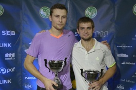 ITF Men's Circuit. Paf Open Pärnu 2017. Лютаревич и Мылокостов - лучшие в паре!