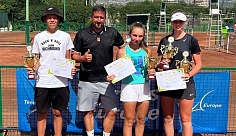 Tennis Europe 16&U. Gold's Gym Cup. Бульбенков и Романовская победили в одиночках