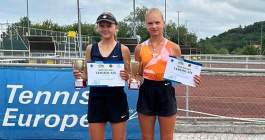 Tennis Europe 12&U. Gold's Gym Cup. Захаревич и Потапович опять первенствовали в парном
