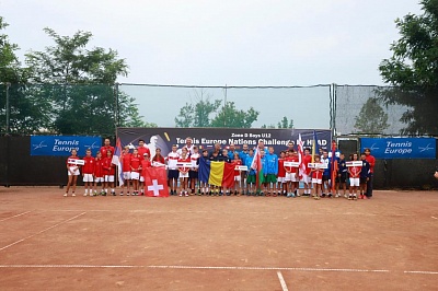 Zone D B12 2019 Tennis Europe Nations Challenge. Уступили хозяевам