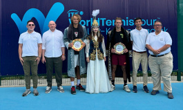 ITF World Tour. Kazzinc Open. Первый взрослый одиночный трофей