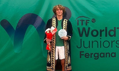 ITF World Junior Tour. Fergana Cup. Товпенец стал финалистом