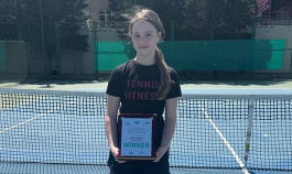 Tennis Europe 12&U. Heydar Aliyev Memorial Cup. Лесковец завоевала утешительный трофей