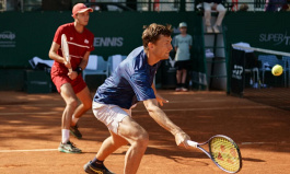 ATP Challenger Tour. Monza Open. Лютаревич с напарником упустили девять брейкпоинтов