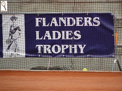 Flanders Ladies Trophy. Пехова в ожидании парных состязаний.