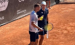 ATP Challenger Tour. Danube Upper Austria Open. Лютаревич с напарником справились за час