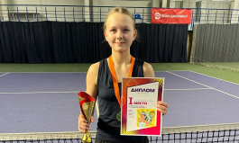 Tennis Europe 14&U. Velletri Internazionale. Потапович стала финалисткой среди дуэтов