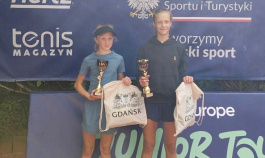 Tennis Europe 12&U. GAT Gdansk Open. Гордиевская и Гаевская стали вторыми в парной сетке