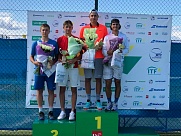 World Tennis Tour Juniors. Babolat Cup. Калинин — победитель турнира в паре
