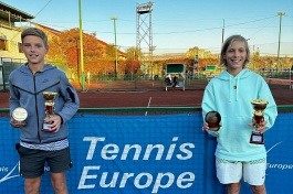 Tennis Europe 14&U. Zhanna Gevorgyan Memorial Cup. Второе кряду парное чемпионство