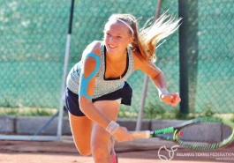 ITF Junior Circuit. Dynamit Cup. В одиночных четвертьфиналах Беларусь представит только одна юниорка.