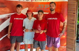 Tennis Europe 14&U. Passau Open. Светлов — парный чемпион