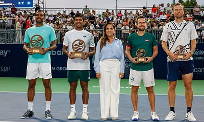 ATP Challenger Tour. Cancun Country Open. Лютаревич с напарником остались финалистами