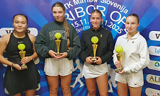 ITF World Junior Tour. Maribor Open. Разина оставила за собой парный зачёт