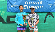 Tennis Europe 12&U. Tirana Open. Стала дважды финалисткой