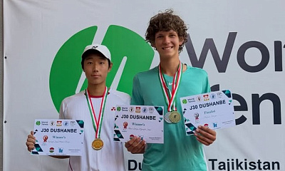 ITF World Junior Tour. TTF Open. Жарин завоевал второй парный трофей